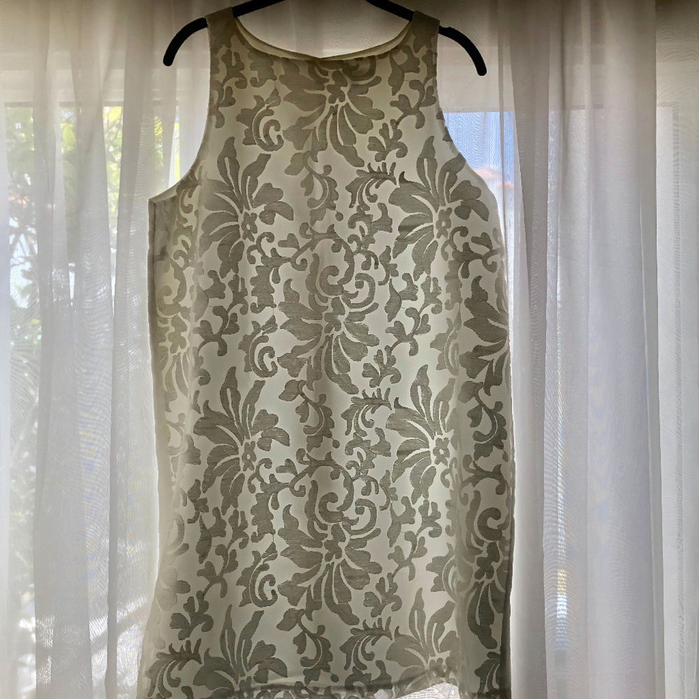 White BB Dakota Shift Dress